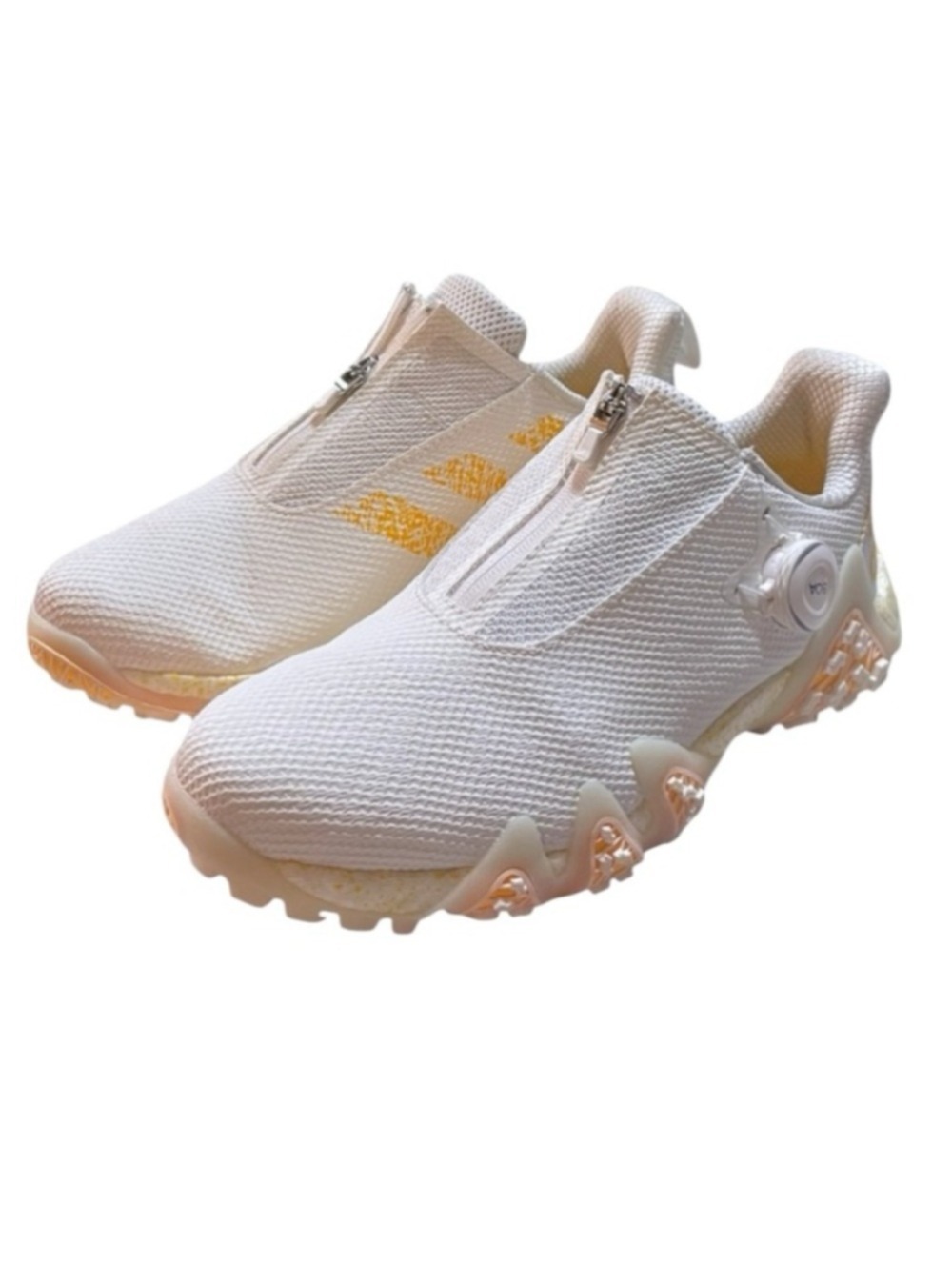 adidas CodeChaos 22 BOA Spikeless Golf Shoes Cloud White Spark Men’s Size 7